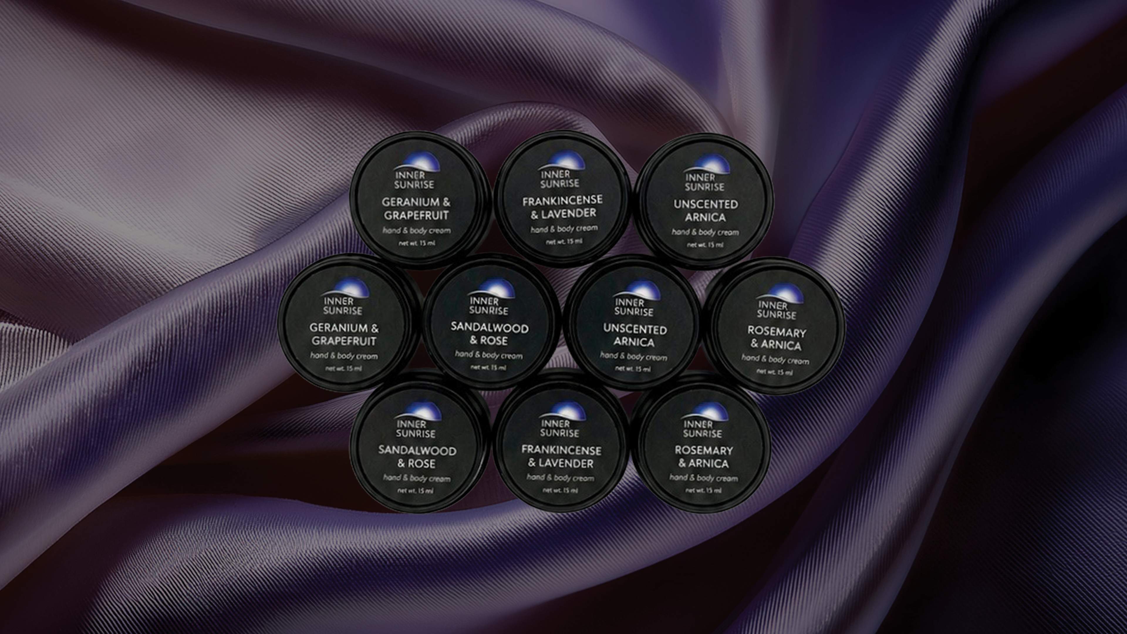 Small hand and body creams
